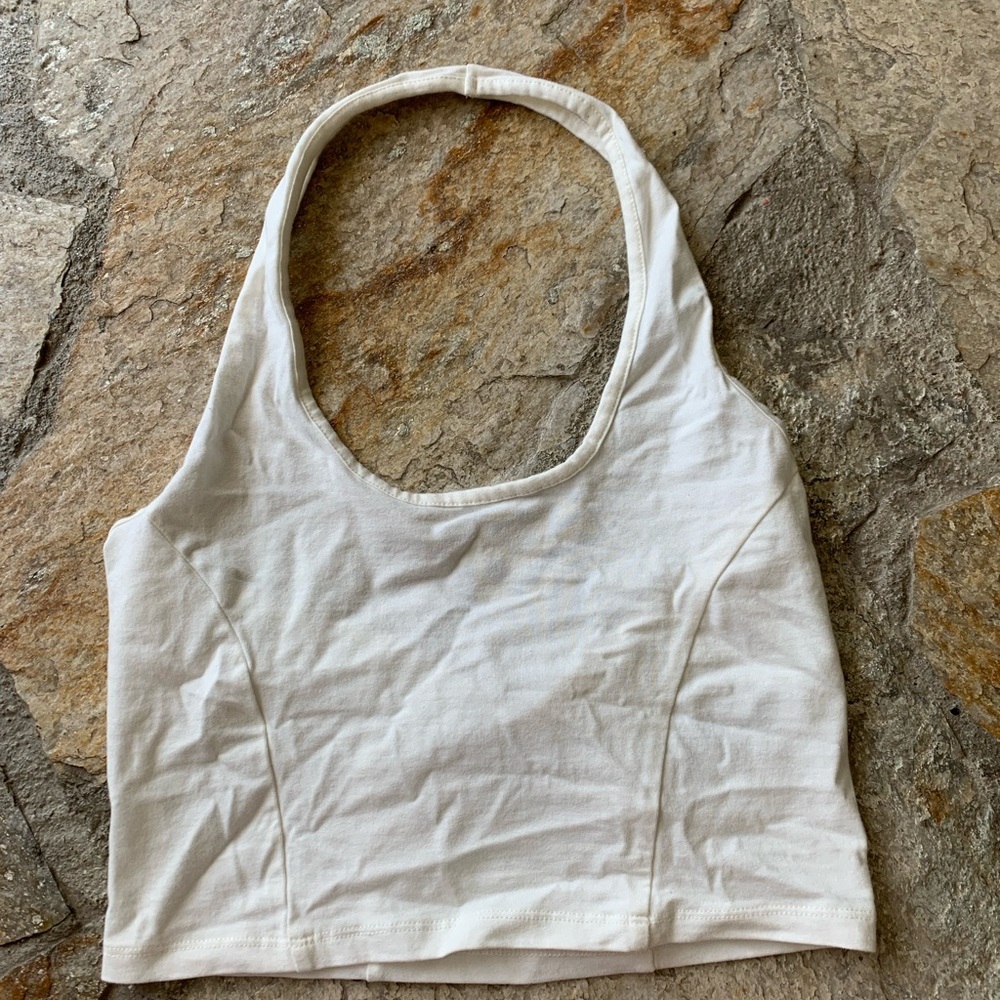 Size medium white urban outfitters halter top